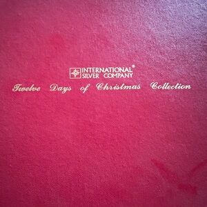 International Silver Collection • 12 days of Christmas ornaments